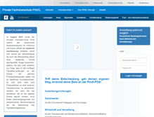 Tablet Screenshot of fos-pindl.de